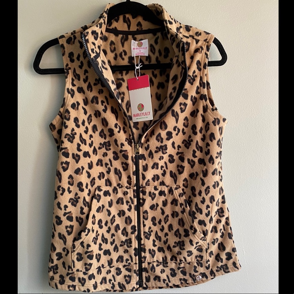 Animal Print Vest - Women’s Small - Marleylilly - Without Monogram